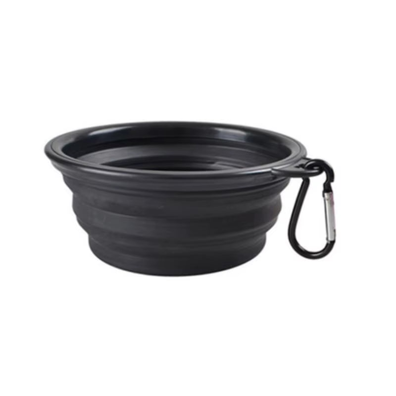 Portable Pet Food Bowl Durable TPR Bowl Cat and Dog Food Pet Silicone Collapsible Bowl Portable Travel Outdoor Water Food Bowl